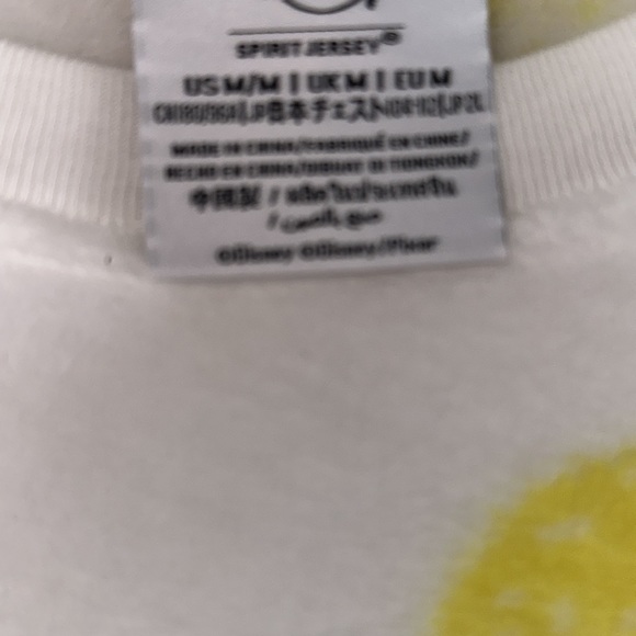 Disney Fuzzy Pixar Spirit Jersey w- Toy Story, Turning Red, Monsters Inc, etc - Picture 8 of 8